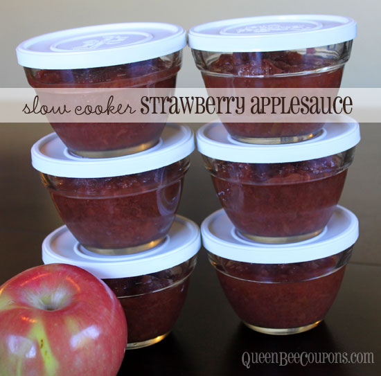 Slow-Cooker-Strawberry-Applesauce